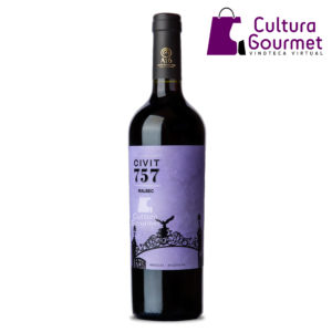 Botella de Civit 757 Malbec