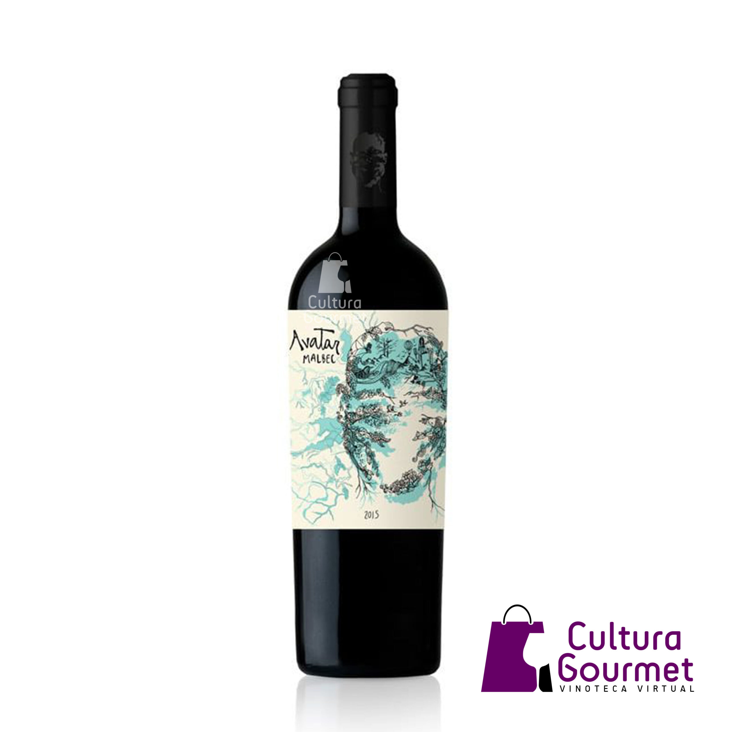 Botella de Avatar Malbec